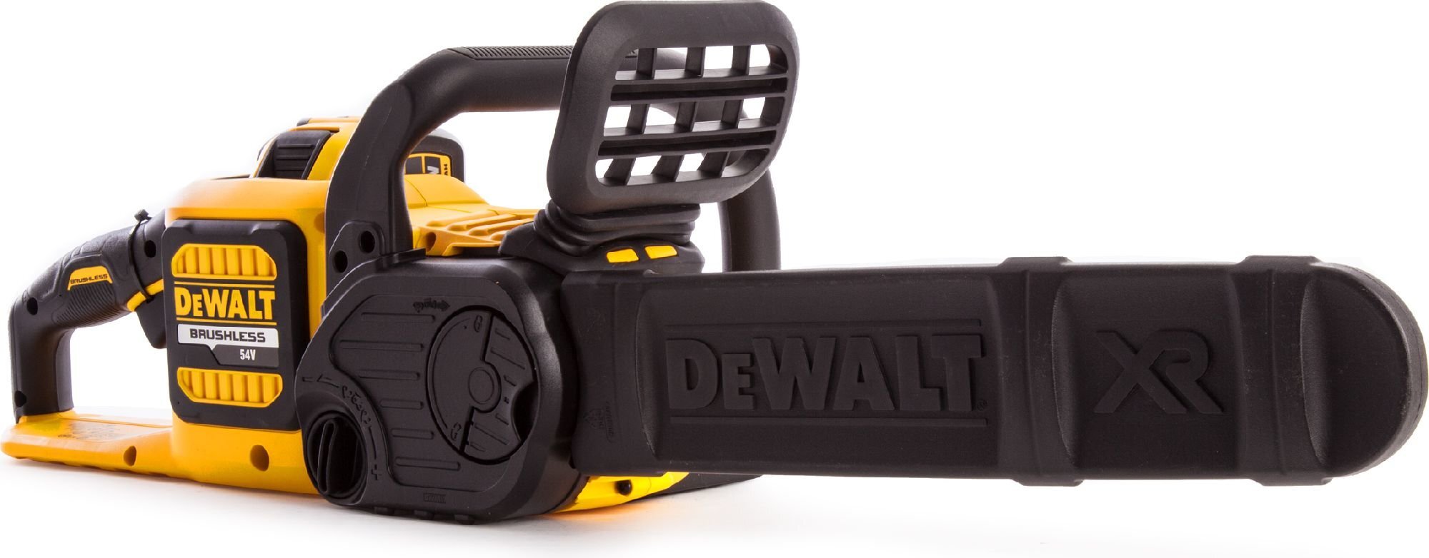 DeWALT DCM575X1-QW Black, Yellow cena un informācija | Motorzāģi | 220.lv