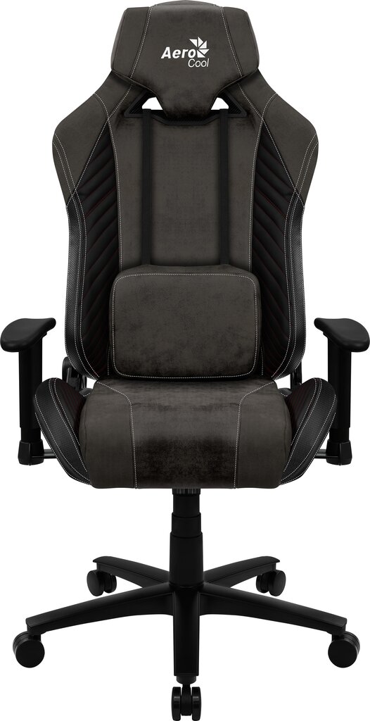 Aerocool BARON AeroSuede Universāls spēļu krēsls, melns цена и информация | Biroja krēsli | 220.lv