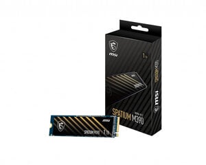 Жесткий диск MSI M390 M.2 1000 GB PCI Express 3D NAND NVMe цена и информация | Внутренние жёсткие диски (HDD, SSD, Hybrid) | 220.lv