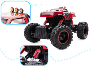 RC auto NQD ROCK CRAWLER KING 1:12 USB, sarkans cena un informācija | Rotaļlietas zēniem | 220.lv