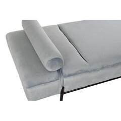 Dīvāns ‘Chaise Longue’ DKD Home Decor Metāls Poliesters Debesu zils (140 x 59 x 42 cm) cena un informācija | Dīvāni | 220.lv