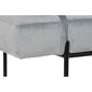 Dīvāns ‘Chaise Longue’ DKD Home Decor Metāls Poliesters Debesu zils (140 x 59 x 42 cm) cena un informācija | Dīvāni | 220.lv