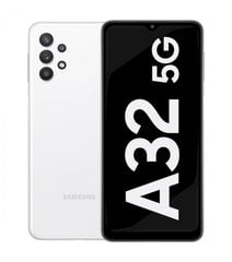 Samsung Galaxy A32 5G White 64 GB, Dual SIM White цена и информация | Мобильные телефоны | 220.lv