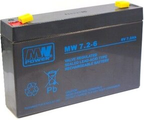 Battery MPL Power Elektro MWS 7.2-6 cena un informācija | Akumulatori | 220.lv