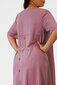 Brīva piegriezuma kleita ar printu ar aizdares imitāciju mugurpusē cena un informācija | Kleitas | 220.lv