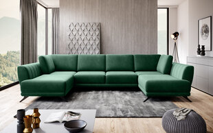 Universāls stūra dīvāns NORE Larco, zaļš cena un informācija | Stūra dīvāni | 220.lv