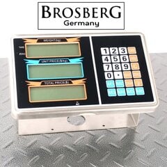 Brosberg P600W bezvadu platformas svari цена и информация | Промышленные весы | 220.lv