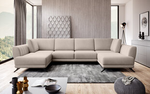 Universāls stūra dīvāns BRW Larco, smilškrāsas cena un informācija | Stūra dīvāni | 220.lv