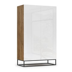 Шкаф Nore Avorio, белый/коричневый цвет цена и информация | Шкафы | 220.lv