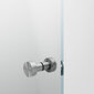 Dušas durvis nišai IDO Showerama 10-0 800, caurspīdīgs stikls cena un informācija | Dušas durvis, dušas sienas | 220.lv