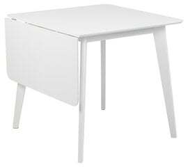 Стол Roxby, белый цвет цена и информация | Кухонные и обеденные столы | 220.lv