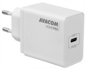 "сетевое зарядное устройство avacom - адаптер homepro с pd и qc4 30 w, 1x usb-c цена и информация | Зарядные устройства для телефонов | 220.lv