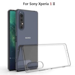 Mocco Ultra Back Case 0.3 mm Aizmugurējais Silikona Apvalks Priekš Sony Xperia 1 II Caurspīdīgs cena un informācija | Telefonu vāciņi, maciņi | 220.lv