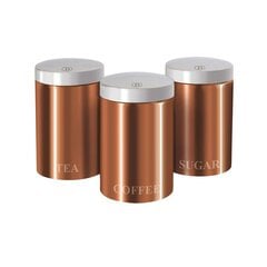 Berlinger Haus Набор из 3 контейнеров  BH/1605 Metallic Line Rose Gold Edition цена и информация | Посуда для хранения еды | 220.lv