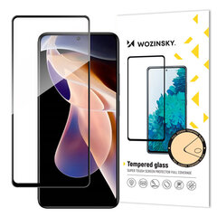 Wozinsky super tough full glue tempered glass full screen with frame case friendly xiaomi redmi note 11 pro + / 11 pro black цена и информация | Защитные пленки для телефонов | 220.lv