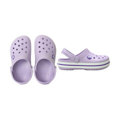 Sandales bērniem Crocs™ Crocband Clog Kid's 166364 цена и информация | Детские тапочки, домашняя обувь | 220.lv