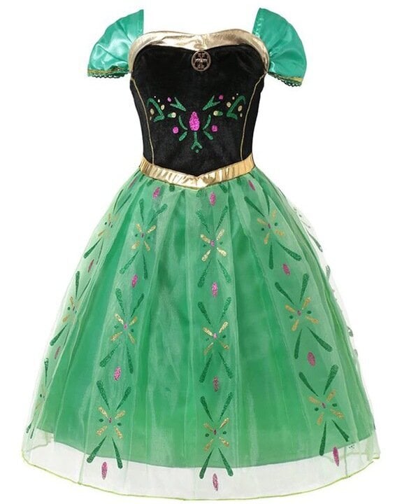 Princeses Annas kleita ar aksesuāriem 104-110 cena | 220.lv