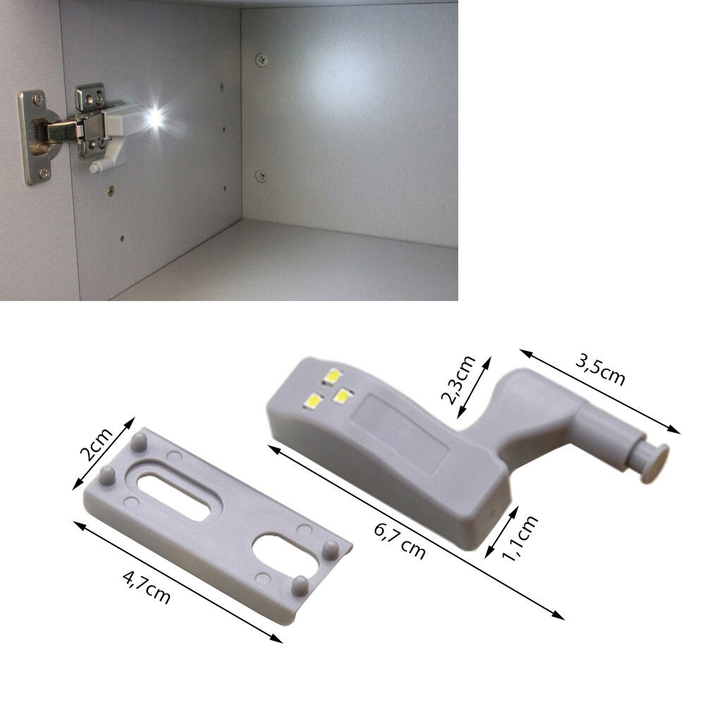 LED saliekamā lampa цена и информация | Griestu lampas-ventilatori | 220.lv