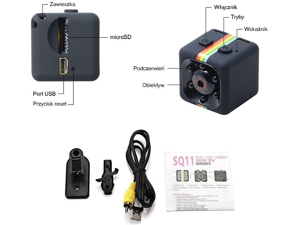 Mini kamera cena un informācija | Novērošanas kameras | 220.lv