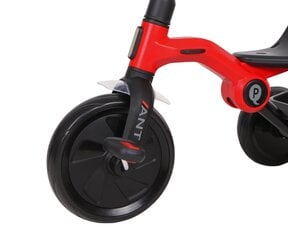 QPlay Trical Bike trīsritenis, sarkans цена и информация | Трехколесные велосипеды | 220.lv