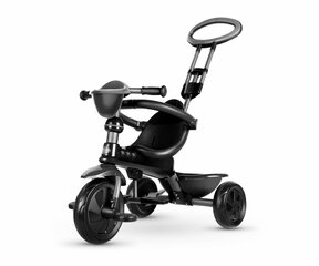 Qplay Tricy Bike trīsritenis, melns цена и информация | Трехколесные велосипеды | 220.lv