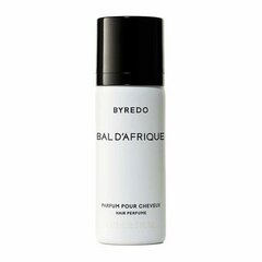 Parfimēts sprejs matiem Byredo Bal d'Afrique, 75ml cena un informācija | Parfimēta sieviešu kosmētika | 220.lv