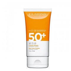 Clarins Sun Care SPF50+ солнцезащитный крем 150 мл. цена и информация | Кремы от загара | 220.lv