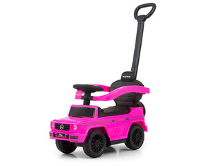 Stumjamā mašīna ar rokturi Mercedes G350D, rozā cena un informācija | Rotaļlietas zīdaiņiem | 220.lv