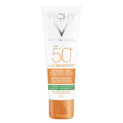 Vichy Capital Soleil SPF 50+ - Защита от солнца 3in1 50ml цена и информация | Кремы от загара | 220.lv