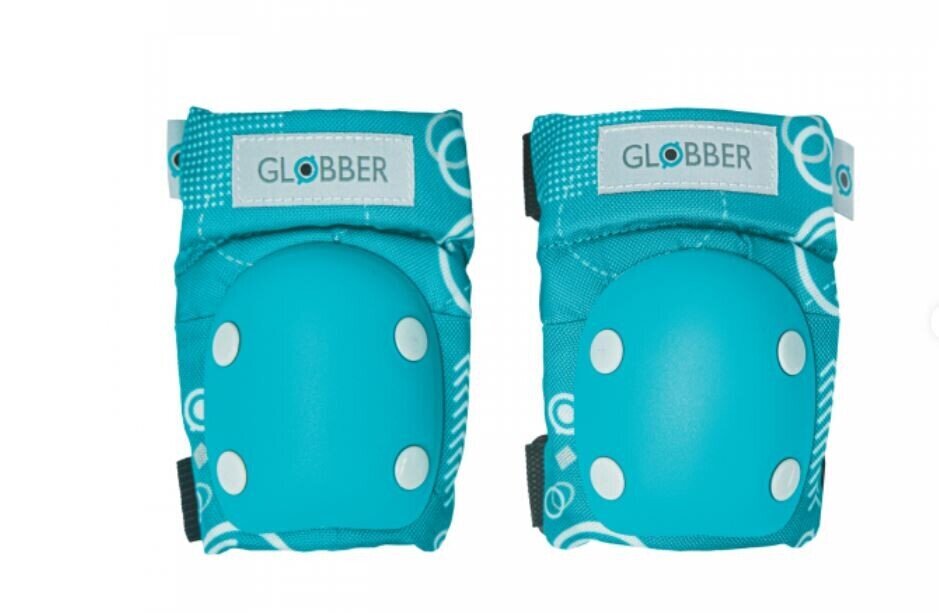 GLOBBER elbow and knee pads, (25kg), Teal, 529-005 cena un informācija | Aizsargi | 220.lv