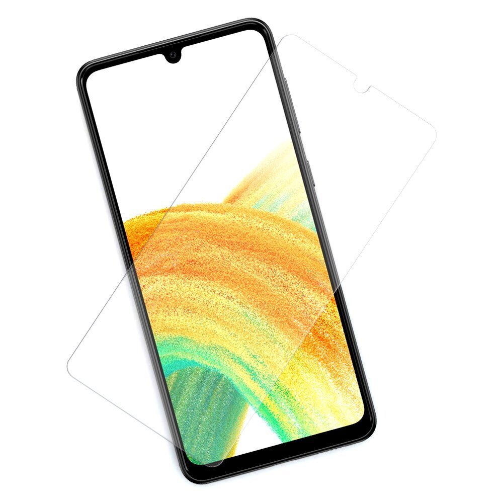 Hallo Tempered Glass Aizsargstikls ekrānam priekš Samsung Galaxy A33 5G cena un informācija | Ekrāna aizsargstikli | 220.lv