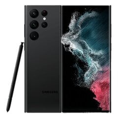 Samsung Galaxy S22 Ultra 8/128GB SM-S908BZKDEUB Black cena un informācija | Mobilie telefoni | 220.lv
