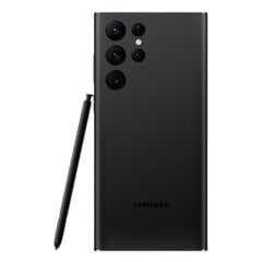 Samsung Galaxy S22 Ultra S908 DS Black 6.8" Dynamic AMOLED 1440x3088/2.8GHz&1.8GHz/128GB/8GB RAM/Android 12/WiFi/5G цена и информация | Мобильные телефоны | 220.lv