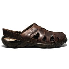 Marek Pala ādas sandales 168397 cena un informācija | Vīriešu iešļūcenes, čības, sandales | 220.lv