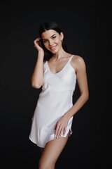SWATTI Naktskrekls White цена и информация | Женские пижамы, ночнушки | 220.lv