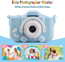 Bērnu fotoaparāts ar 16 GB SD karti cena un informācija | Attīstošās rotaļlietas | 220.lv