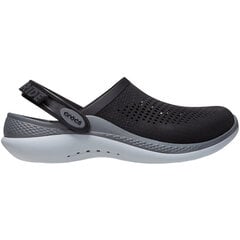 Тапочки Crocs LiteRide 360 Clog 206708 0DD, черный/серый цена и информация | Шлепанцы, тапочки для женщин | 220.lv