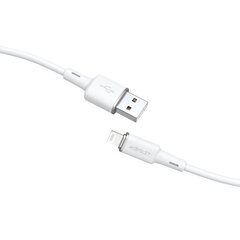 Acefast MFI USB cable - Lightning 1.2m, 2.4A white (C2-02 white) цена и информация | Кабели для телефонов | 220.lv