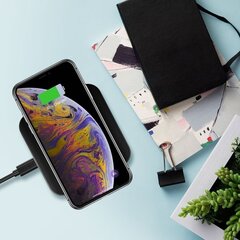 Choetech set 2 x Qi 10W wireless charger for headphones black (T511-S) + 2 x USB cable - microUSB black cena un informācija | Lādētāji un adapteri | 220.lv