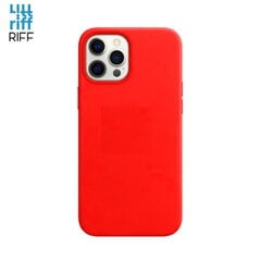 Riff Тонкий & Мягкий силиконовый чехол-крышка с мягкой подкладкой для Apple iPhone 12 mini Красный цена и информация | Чехлы для телефонов | 220.lv