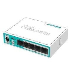 Mikrotik hEX lite wired router White cena un informācija | Rūteri (maršrutētāji) | 220.lv