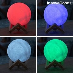 RGB LED mēness lampa ar tālvadības pulti цена и информация | Настольные лампы | 220.lv