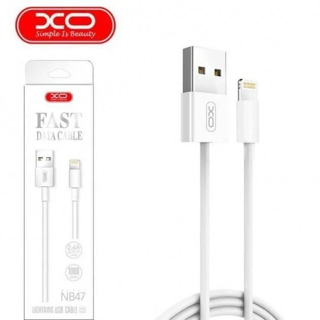 XO NB47, USB/Lightning, 1,0 m цена и информация | Savienotājkabeļi | 220.lv