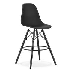 Барный стул Lamal, черный цвет цена и информация | Стулья для кухни и столовой | 220.lv