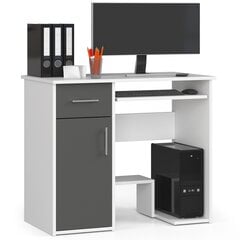 Письменный стол NORE Jay, серый цвет цена и информация | Компьютерные, письменные столы | 220.lv