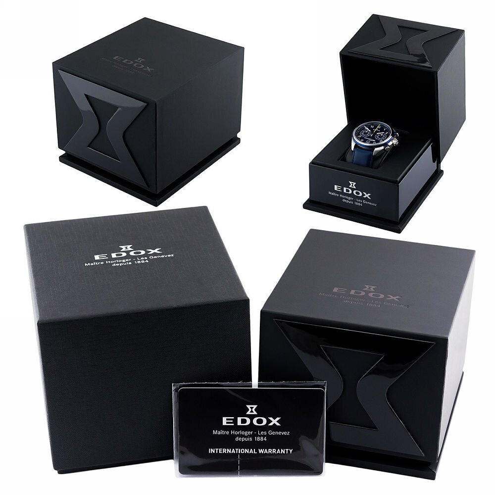 Vīriešu pulkstenis Edox 01129 цена и информация | Vīriešu pulksteņi | 220.lv