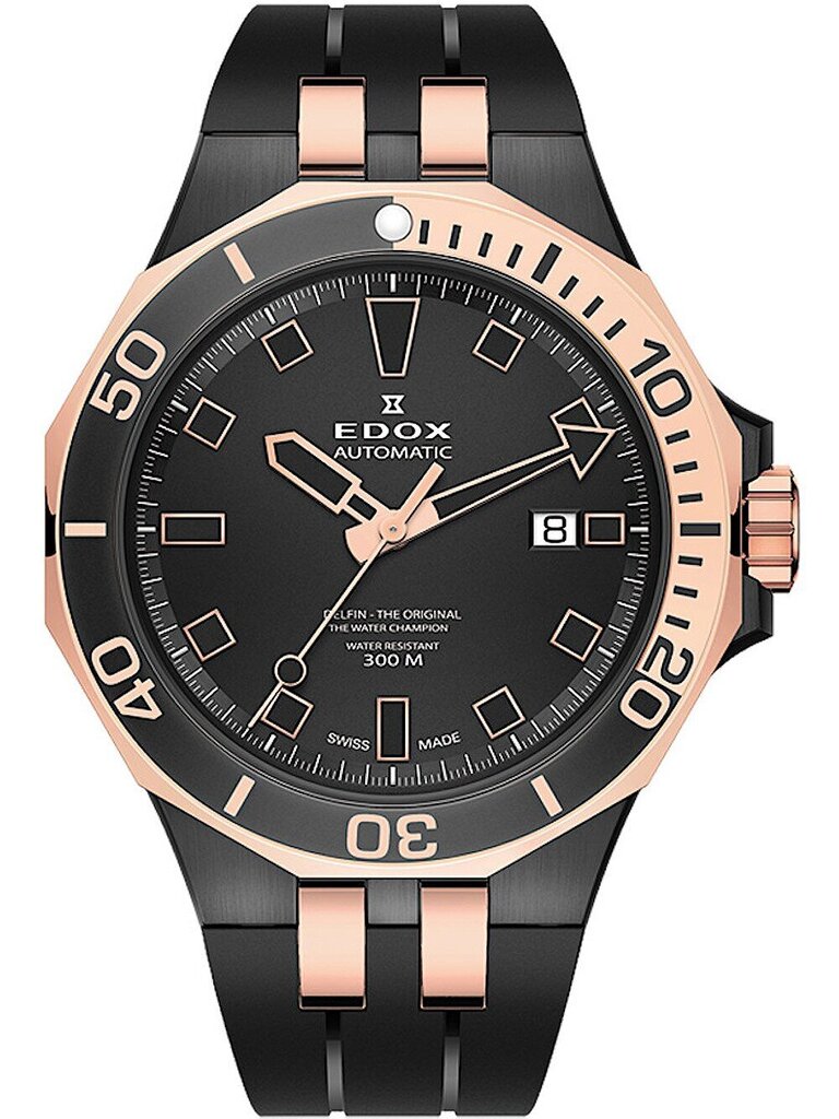 Vīriešu pulkstenis Edox 80110-357NRCA-NIR цена и информация | Vīriešu pulksteņi | 220.lv