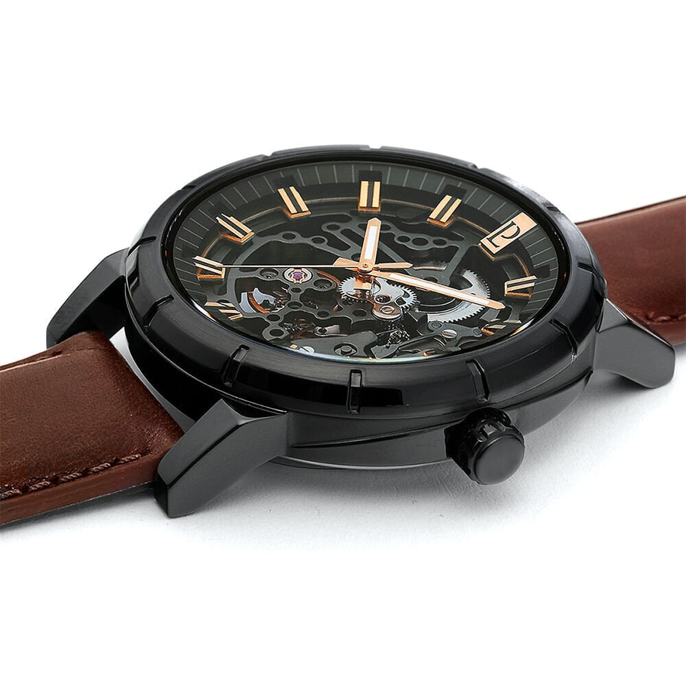 Vīriešu pulkstenis Pierre Lannier Automatic 320D434 cena un informācija | Vīriešu pulksteņi | 220.lv