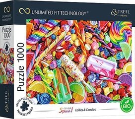 TREFL Prime puzle Krāsas “Kubiskās pārejas – Ledenes un konfektes”, 1000 gab. цена и информация | Пазлы | 220.lv