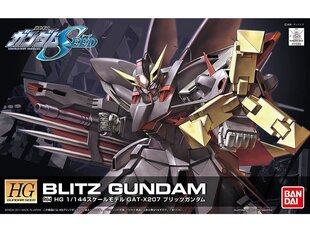 Bandai - HGGS GAT-X207 Blitz Gundam, 1/144, 60361 cena un informācija | Konstruktori | 220.lv
